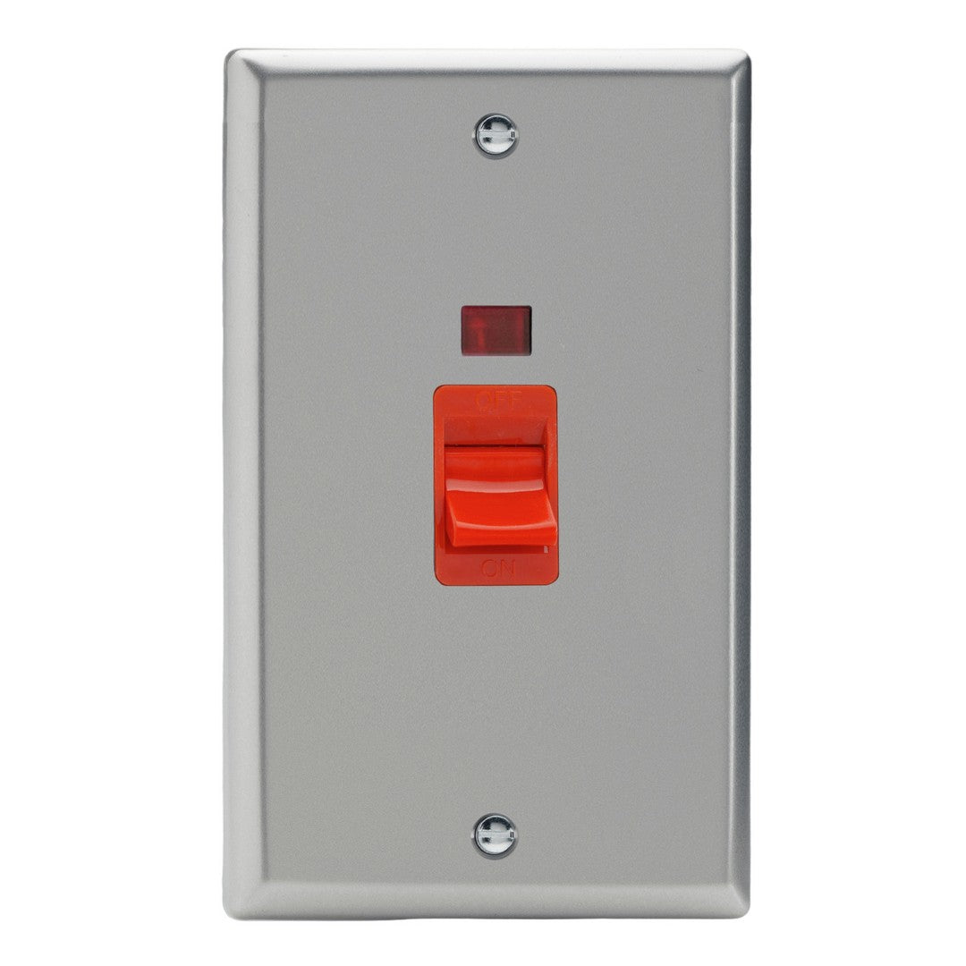 Varilight 45A Cooker Switch with Neon Indicator