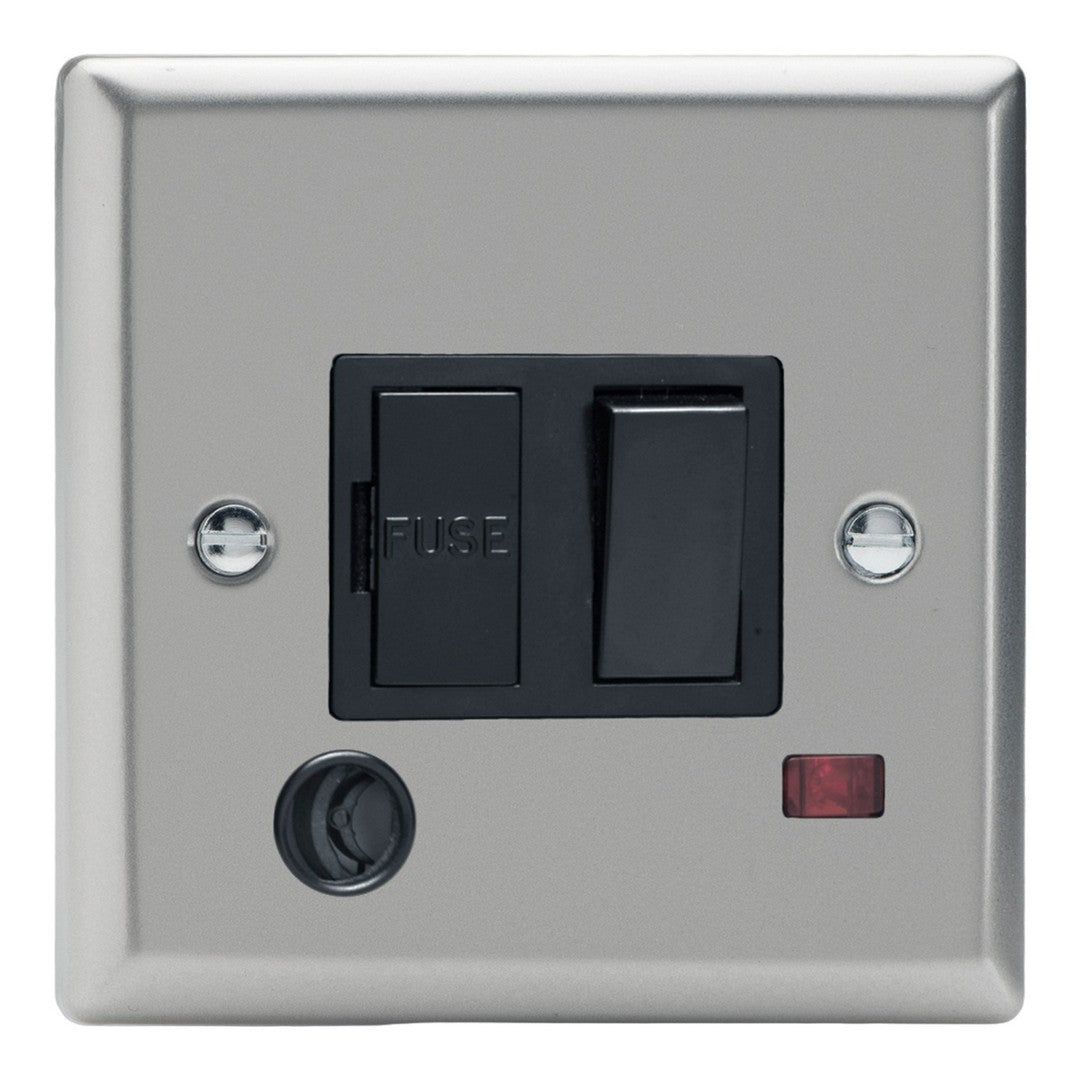 Varilight 13A Switched Fused Spur with Neon with Flex Outlet