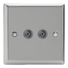 Varilight Co-Axial TV Socket