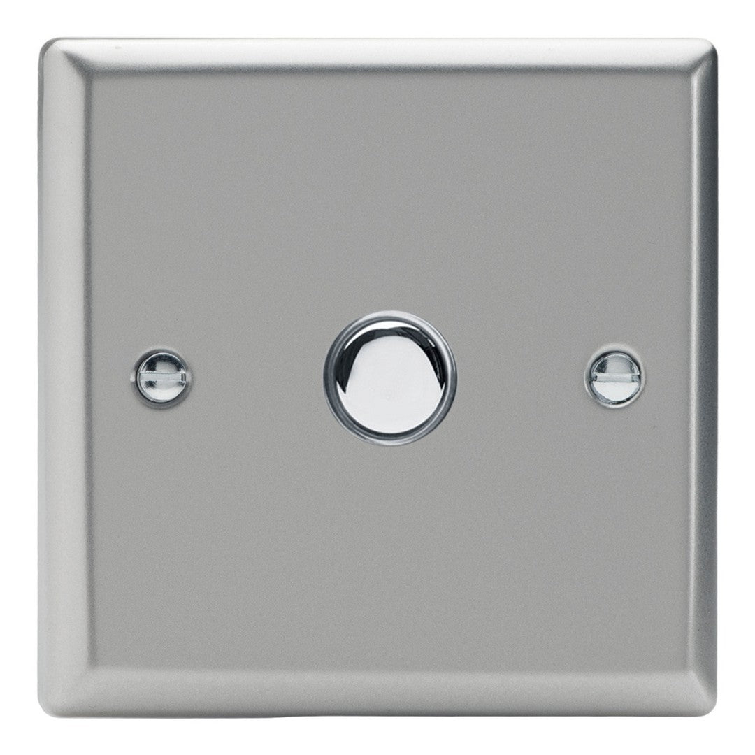 Varilight 6A 1- or 2-Way Push On/Off Impulse Switch