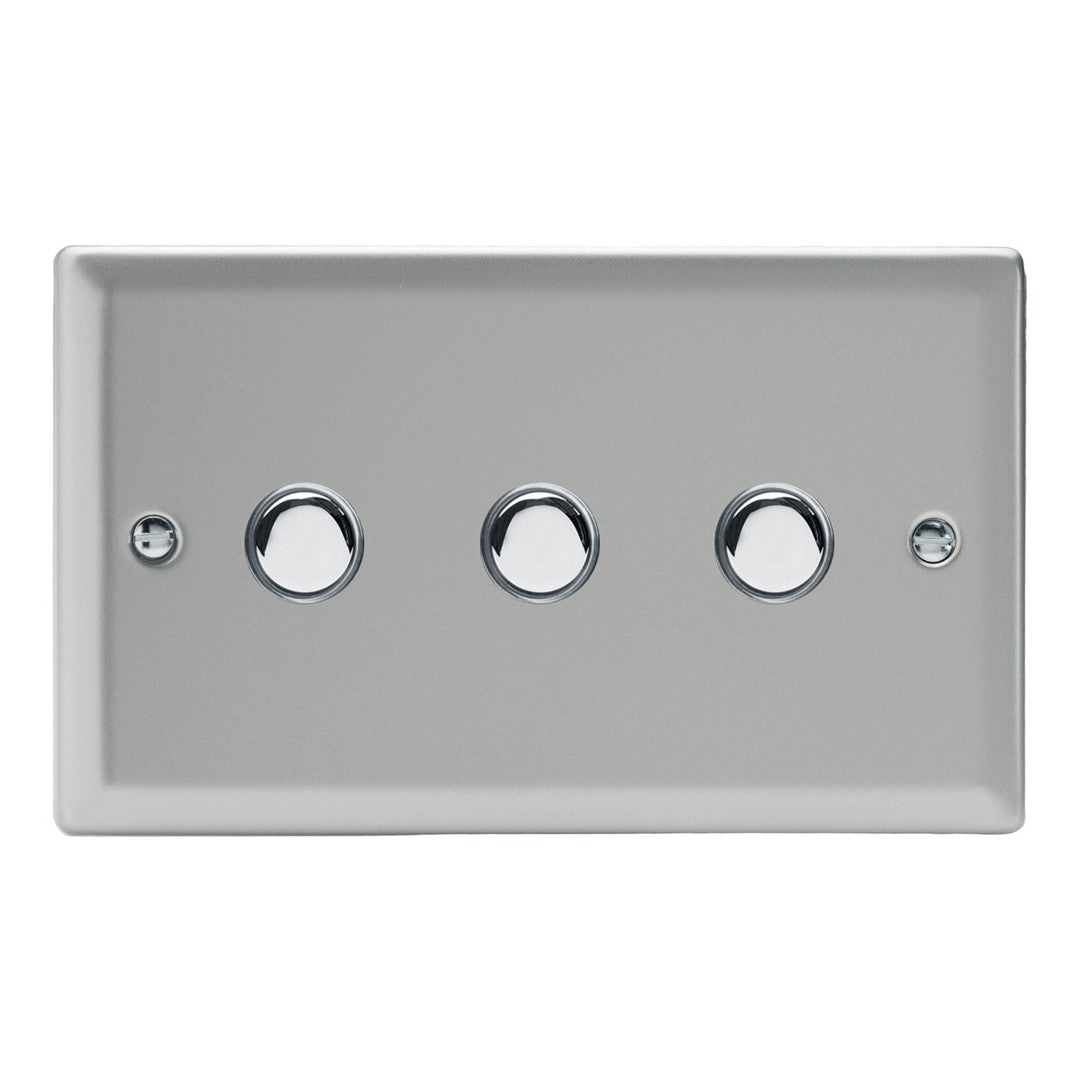 Varilight 6A 1- or 2-Way Push On/Off Impulse Switch
