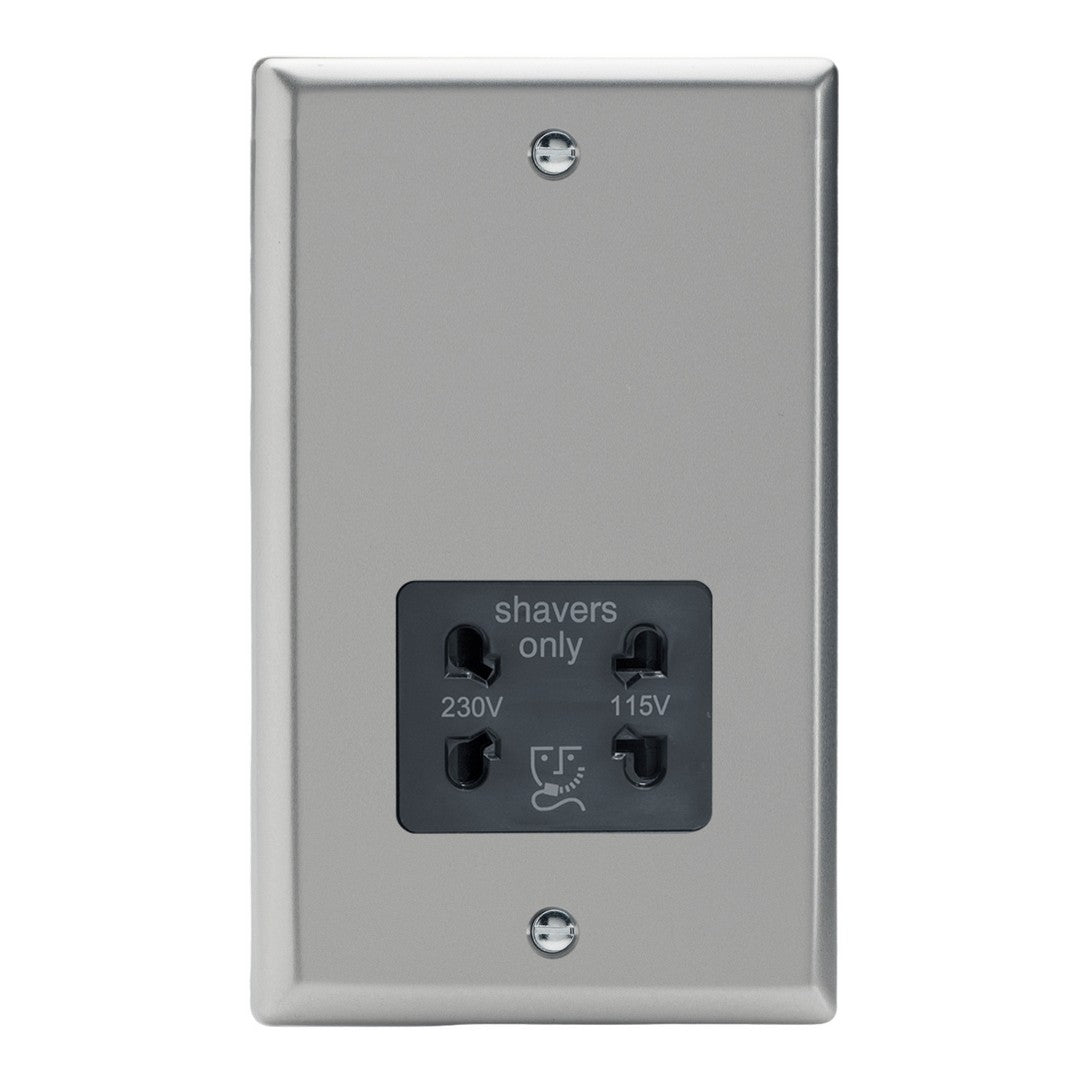 Varilight Dual Voltage Shaver Socket 230V/115V