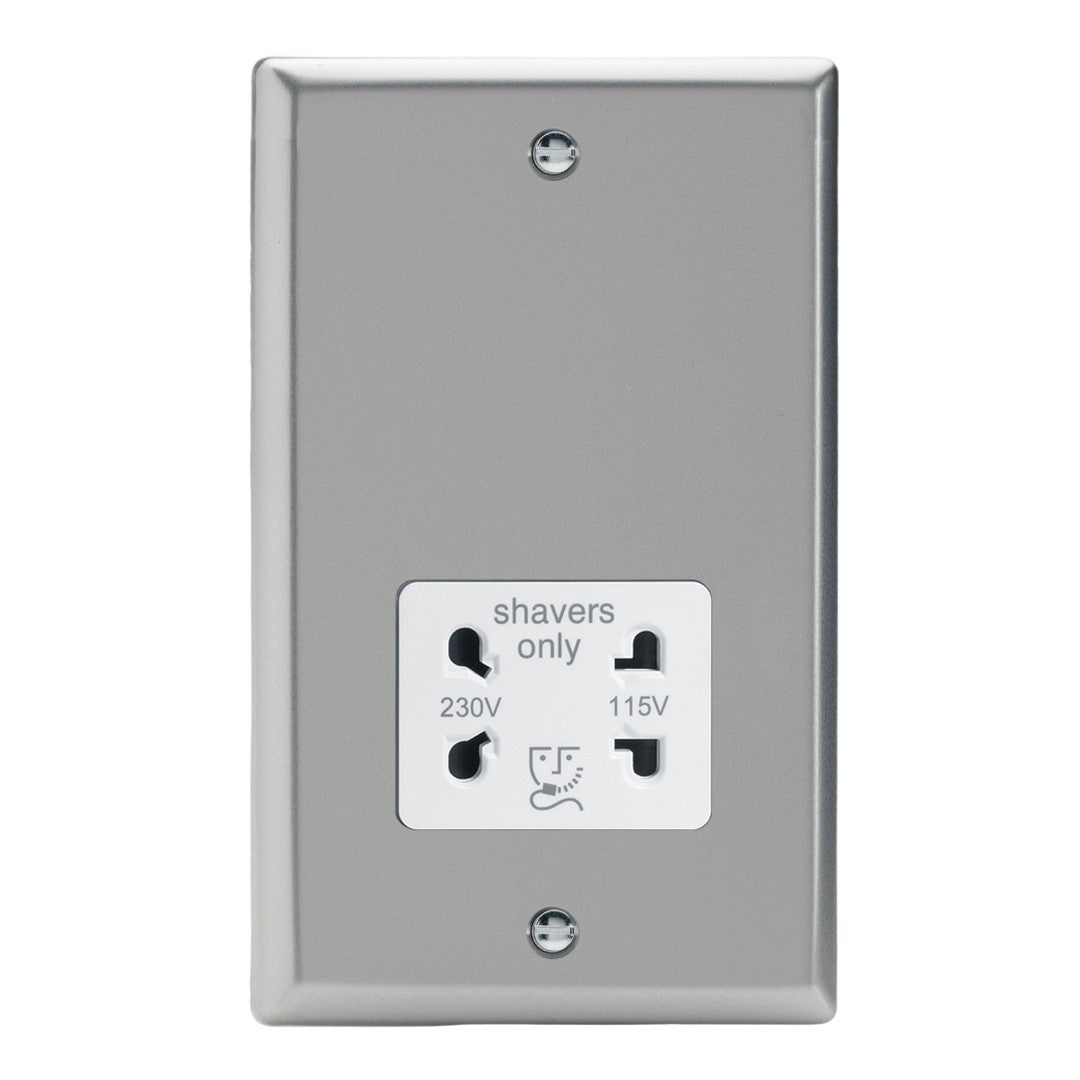 Varilight Dual Voltage Shaver Socket 230V/115V