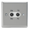 Varilight Diplex Socket TV/FM