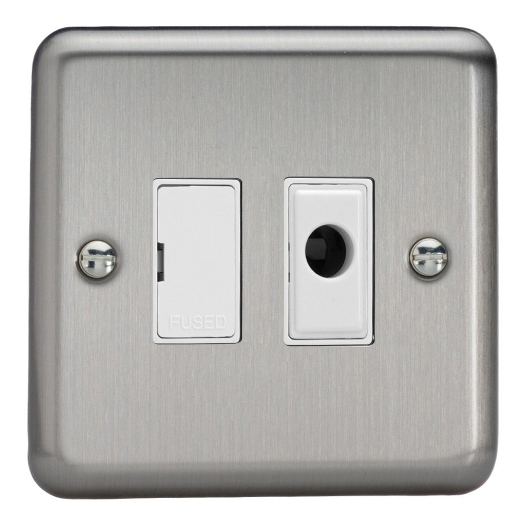 Varilight 13A Unswitched Fused Spur with Flex Outlet