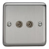 Varilight Co-Axial TV Socket