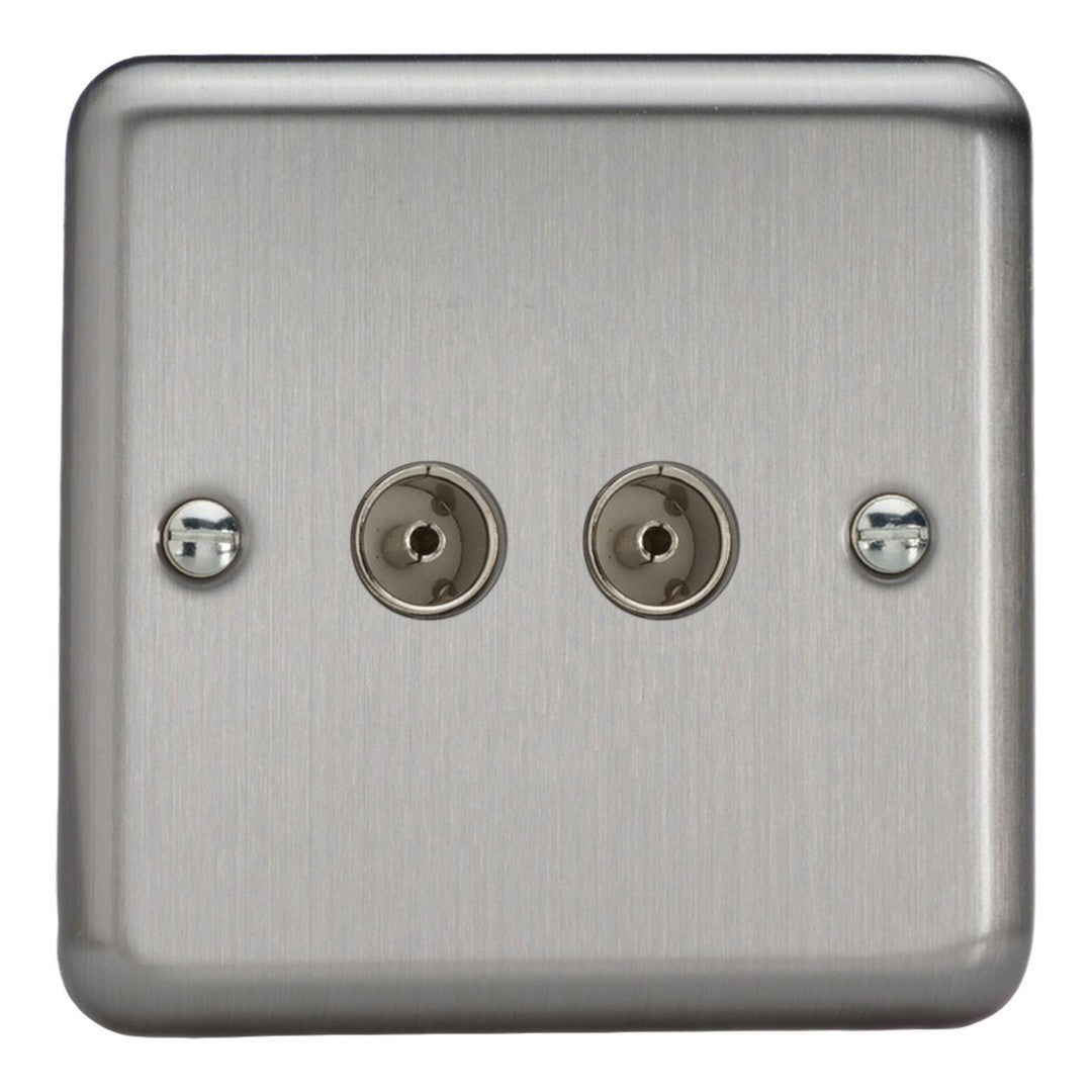 Varilight Co-Axial TV Socket