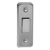 Varilight 10A 1- or 2-Way Rocker Architrave Switch