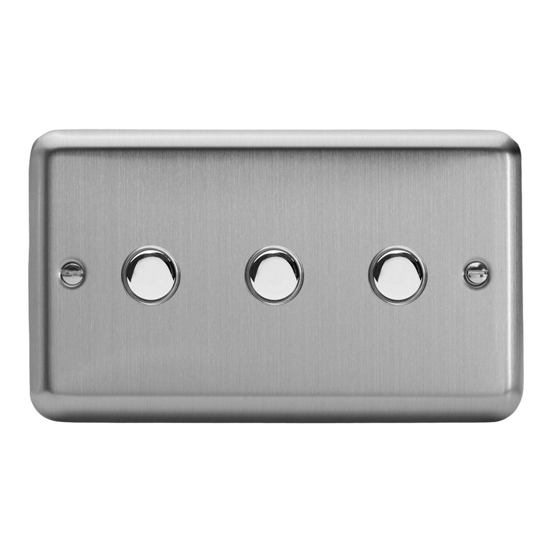 Varilight 6A 1- or 2-Way Push On/Off Impulse Switch