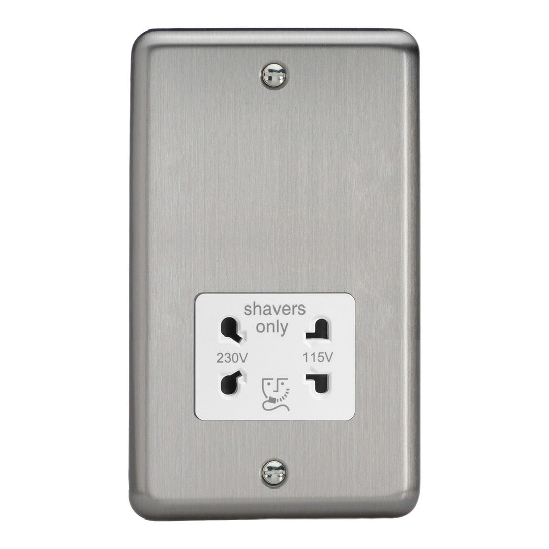 Varilight Dual Voltage Shaver Socket 230V/115V