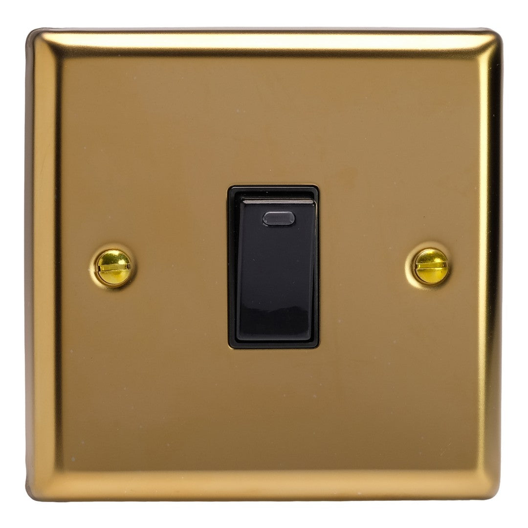 Varilight 20A Double Pole Rocker Switch with Neon Indicator Light