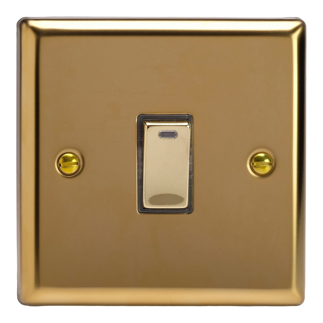 Varilight 20A Double Pole Rocker Switch with Neon Indicator Light