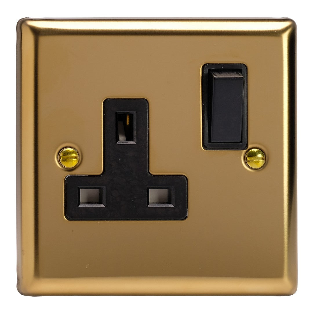 Varilight 13A Double Pole Switched Socket