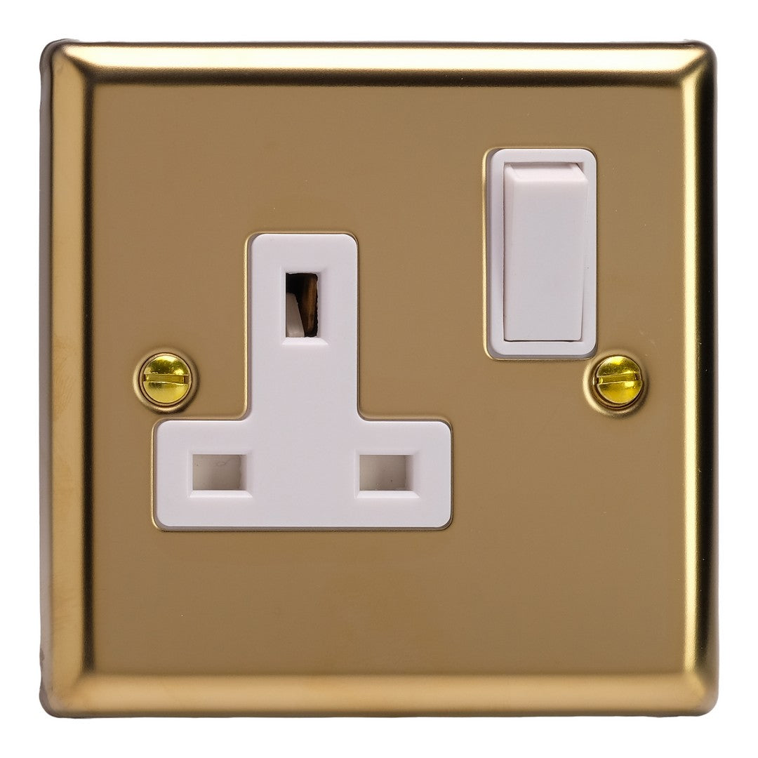 Varilight 13A Double Pole Switched Socket