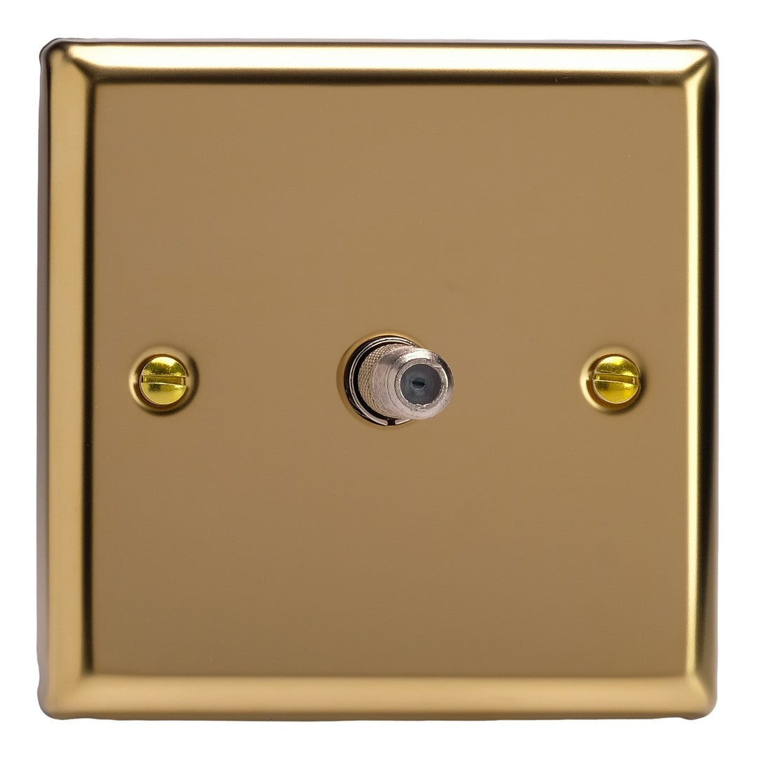 Varilight F-Type Satellite TV Socket