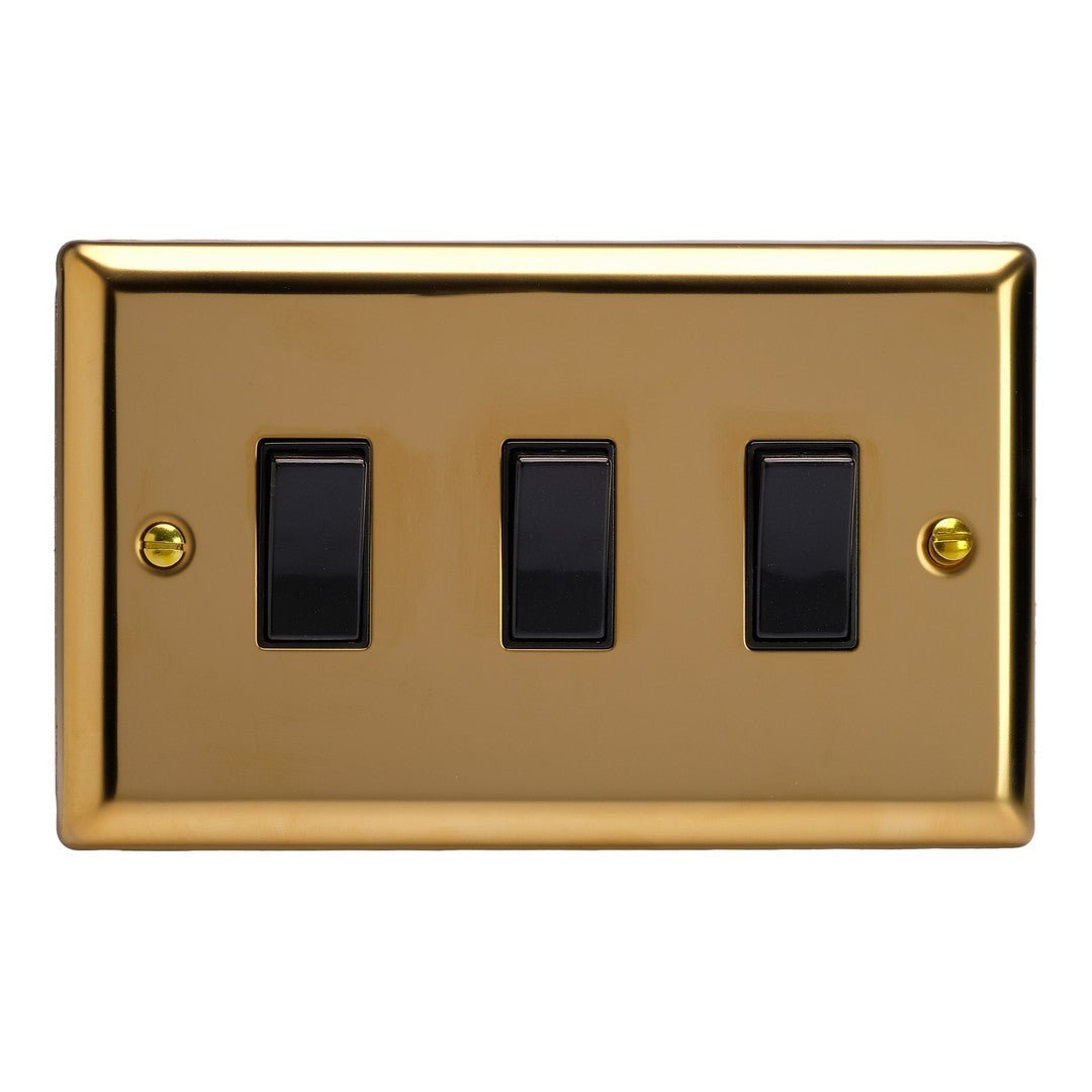 Varilight 10A 1- or 2-Way Rocker Switch Wide