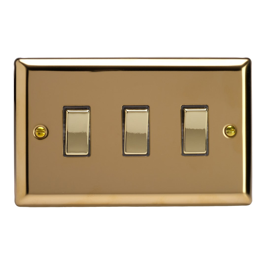 Varilight 10A 1- or 2-Way Rocker Switch Wide