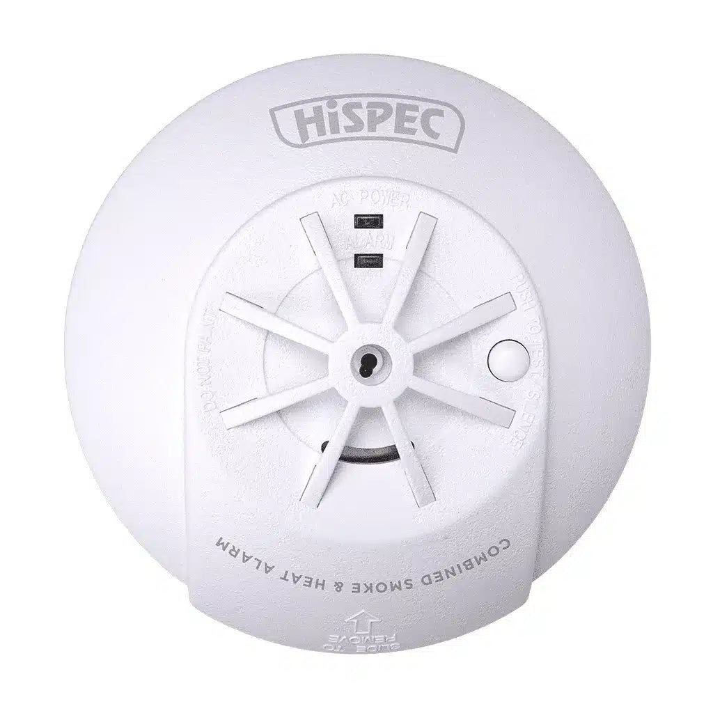 HiSPEC Combo Fast Fix Mains Smoke & Heat Detector
