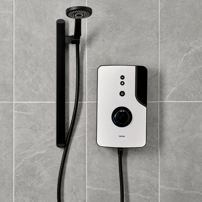 Triton ENlight® Thermostatic Electric Shower with Back to Wall Kit