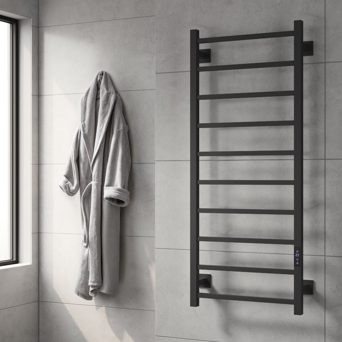 Reina Velino Stainless Steel Towel Rail